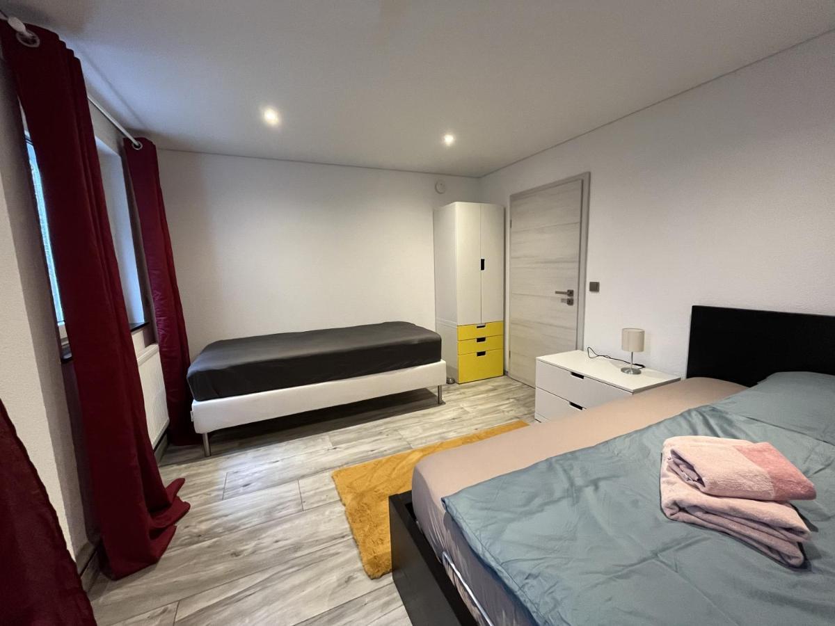 90 M2 Appartment With 2 Bedrooms, Terrace And Garden Bad Friedrichshall Bagian luar foto